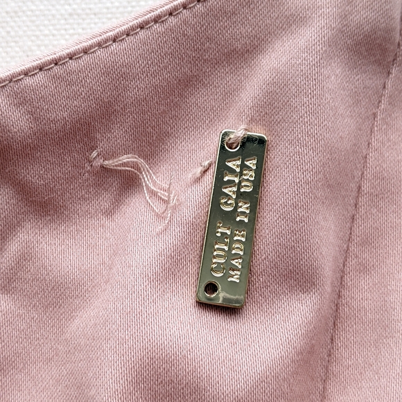 Cult Gaia • Ava Ruched Halter Dress - Picture 11 of 11